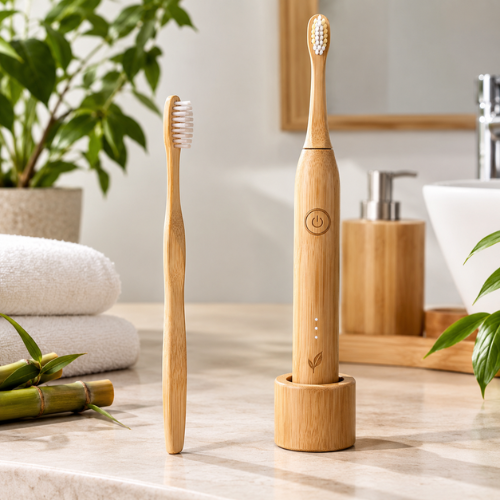 Brosse bambou manuelle vs électrique bambou : comparatif complet clinique et écologique en 2026