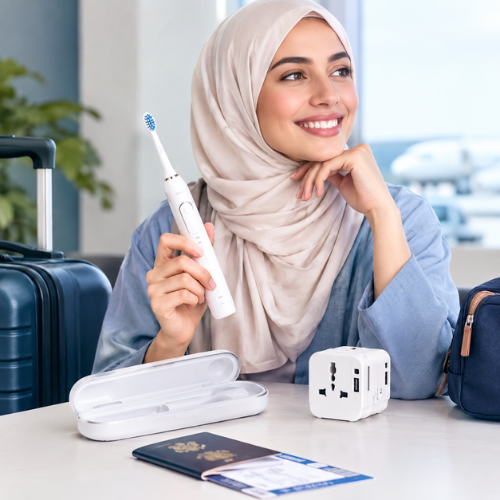 Brosse électrique : voyage et adaptateur universel, ce qu'il faut savoir