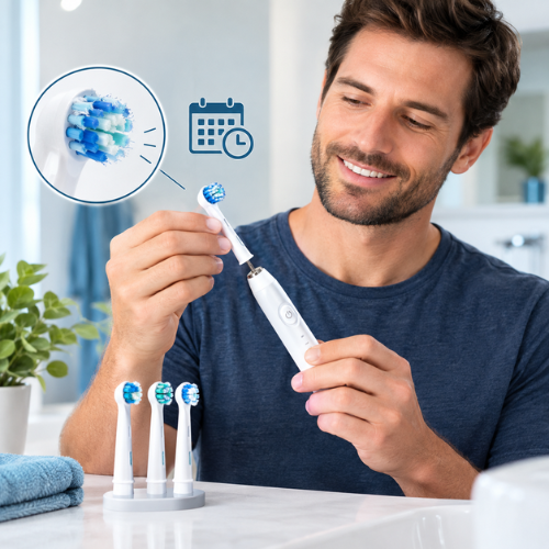 When should you replace an electric toothbrush head? The complete guide with all the signs for 2026