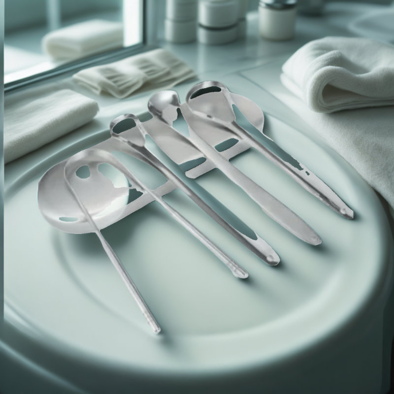 CleanTongue Pro grattoir à langue antibactérien éliminant 99,9% des bactéries, stoppe la mauvaise haleine instantanément, accessoire hygiène buccale efficace pour haleine fraîche durable