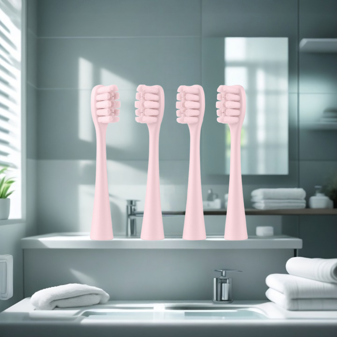 DentalPro Smile - Tête de brosse à dents électrique sonique à poils souples