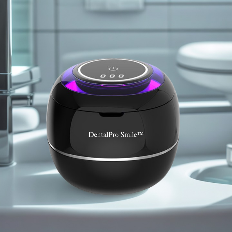 Nettoyeur à ultrasons professionnel UltraClean Pro™ – Élimine les résidus invisibles sur prothèses dentaires, bijoux et aligneurs – Nettoyage rapide en 3 minutes – Résultat impeccable