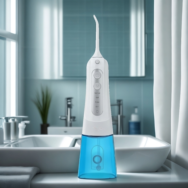 DentalPro Smile HydroJet Pro – Irrigateur buccal premium, design moderne et ergonomique – Santé dentaire optimale et haleine fraîche au quotidien.