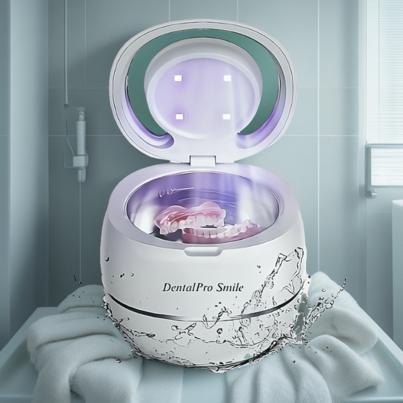 Nettoyant ultrasonique professionnel UltraClean Pro + pour bijoux et prothèses dentaires – appareil de nettoyage à ultrasons puissant éliminant tartre, bactéries et saletés