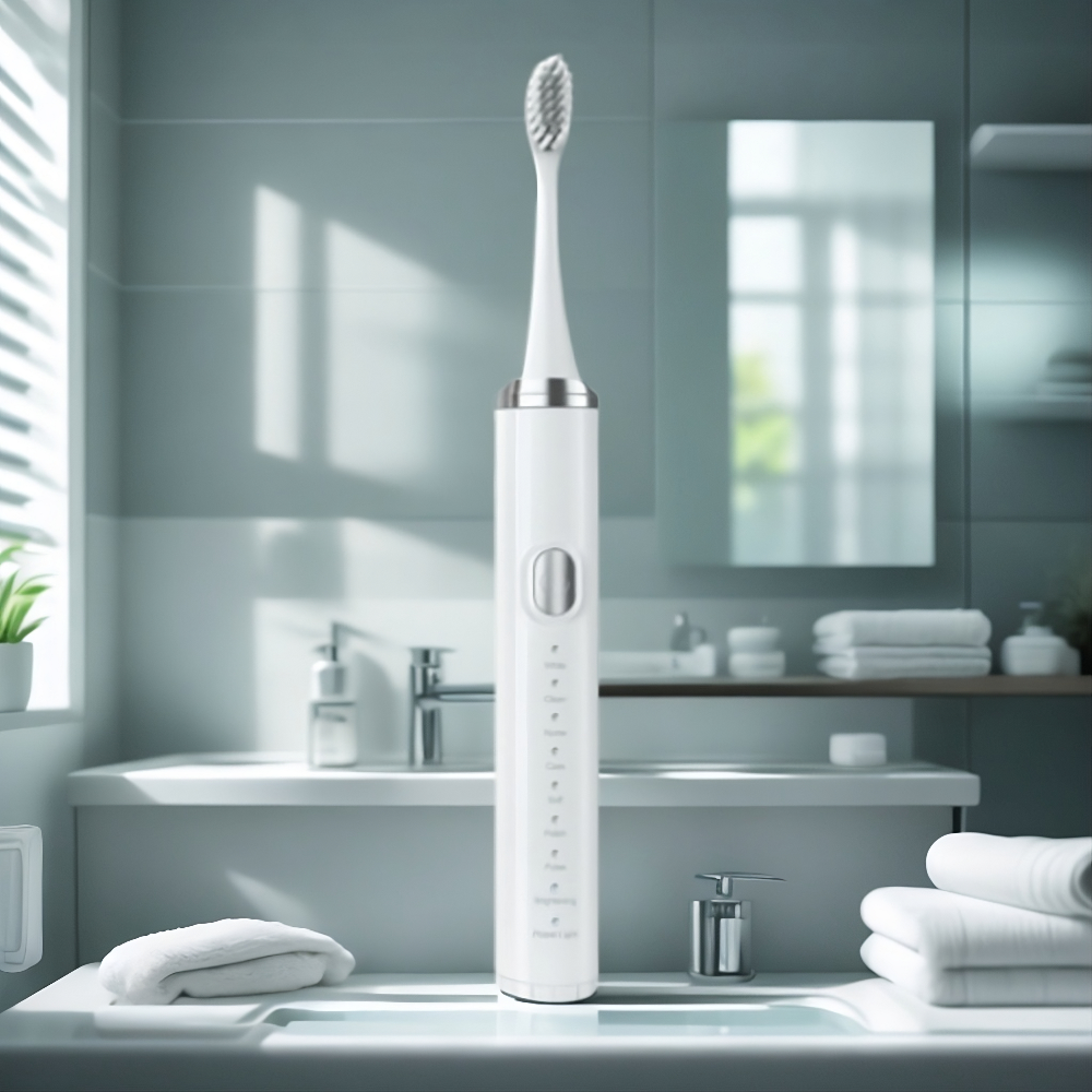 Meilleure Brosse à dents électrique pour gencives sensibles - Sonique PureBrush Pro – 45 000 vibrations par minute – Blanchiment professionnel et soin doux des gencives