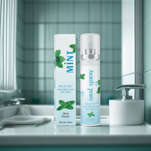 Spray haleine fraîche PureSpray Pro™ – Solution immédiate contre la mauvaise haleine – Combat les bactéries et rafraîchit l’haleine en 1 seconde