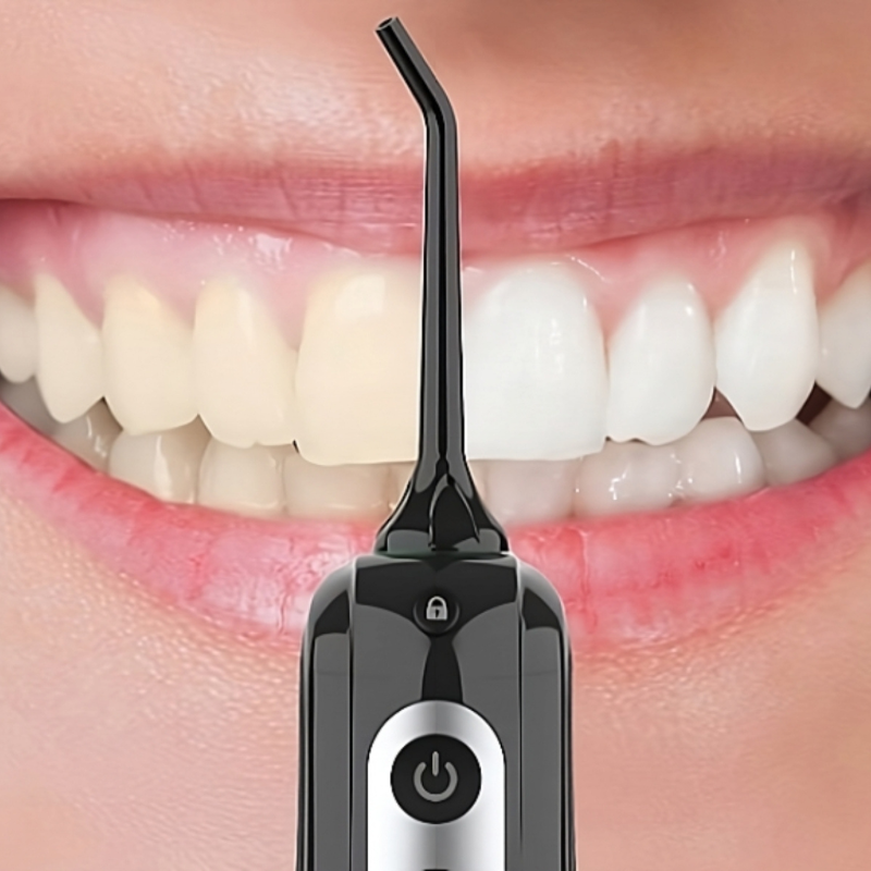 Jet dentaire propreté blanchissement dentaire
