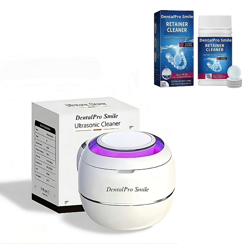 Pack Nettoyage Profond a Ultrasons 100 Comprimes Effervescents - Duo ultime
