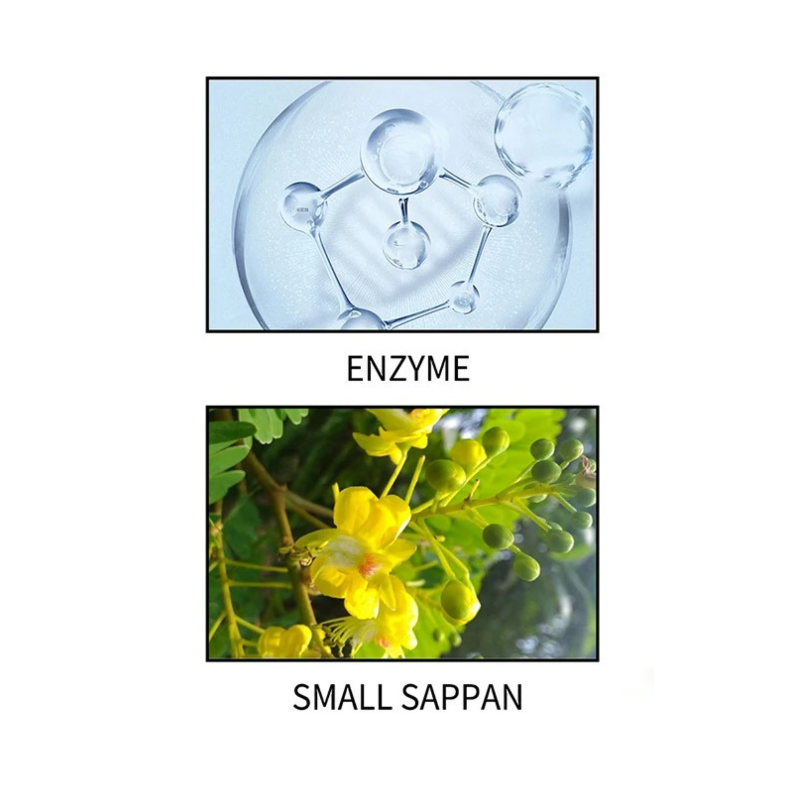 Comprimés nettoyant effervescent pour prothèses dentaires enzyme et sappan