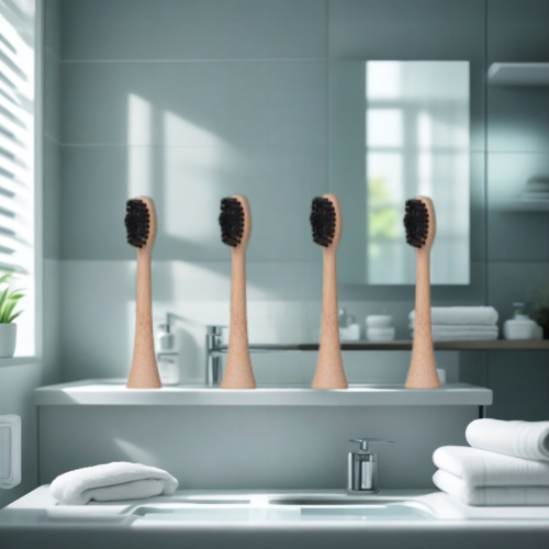 DentalPro Smile - Sonic electric toothbrush head with soft bristles