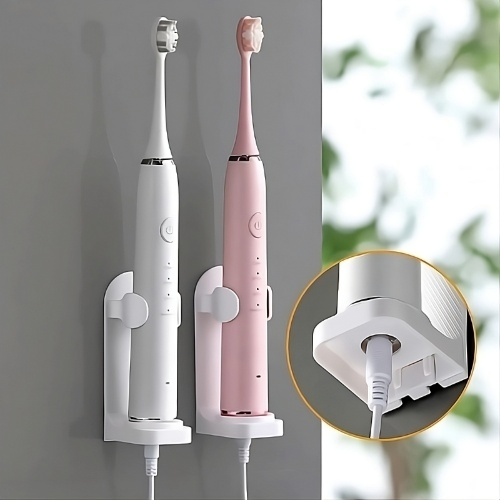 Support wall mount for SolidX Pro™ electric toothbrush, smart adjustable storage, keeps the bathroom organized, fits all electric toothbrushes, a hygienic and practical accessory